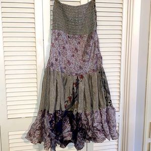 Earthbound halter dress size L